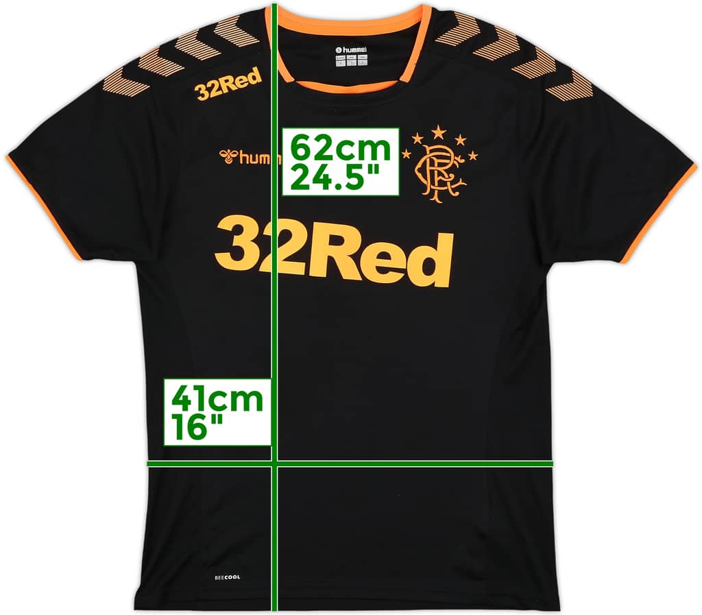 2019-20 Rangers Hummel Training Shirt - 8/10 - (M)