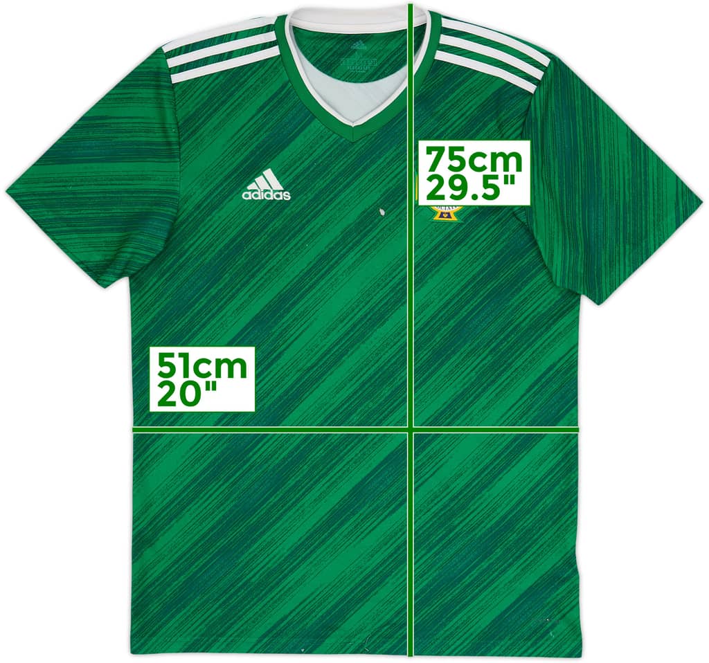 2020-22 Northern Ireland Home Shirt - 4/10 - (M)