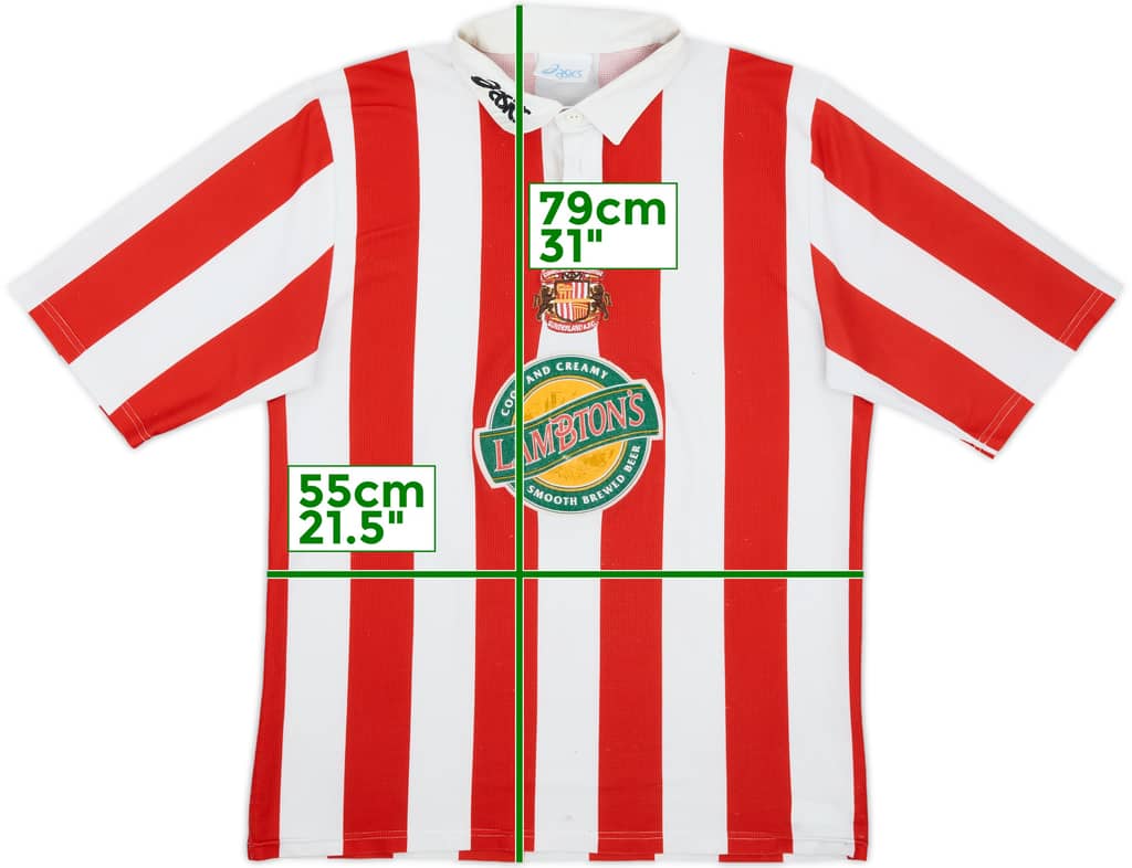 1997-99 Sunderland Home Shirt - 7/10 - (XL)
