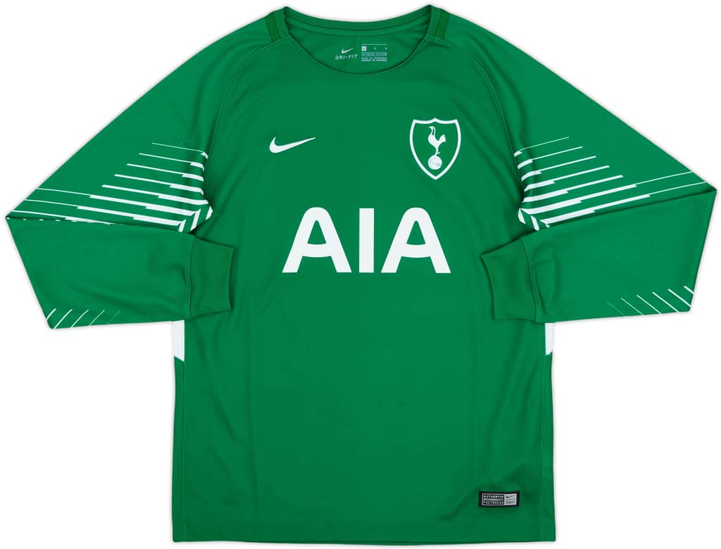 2017-18 Tottenham GK Shirt - 8/10 - (L.Boys)