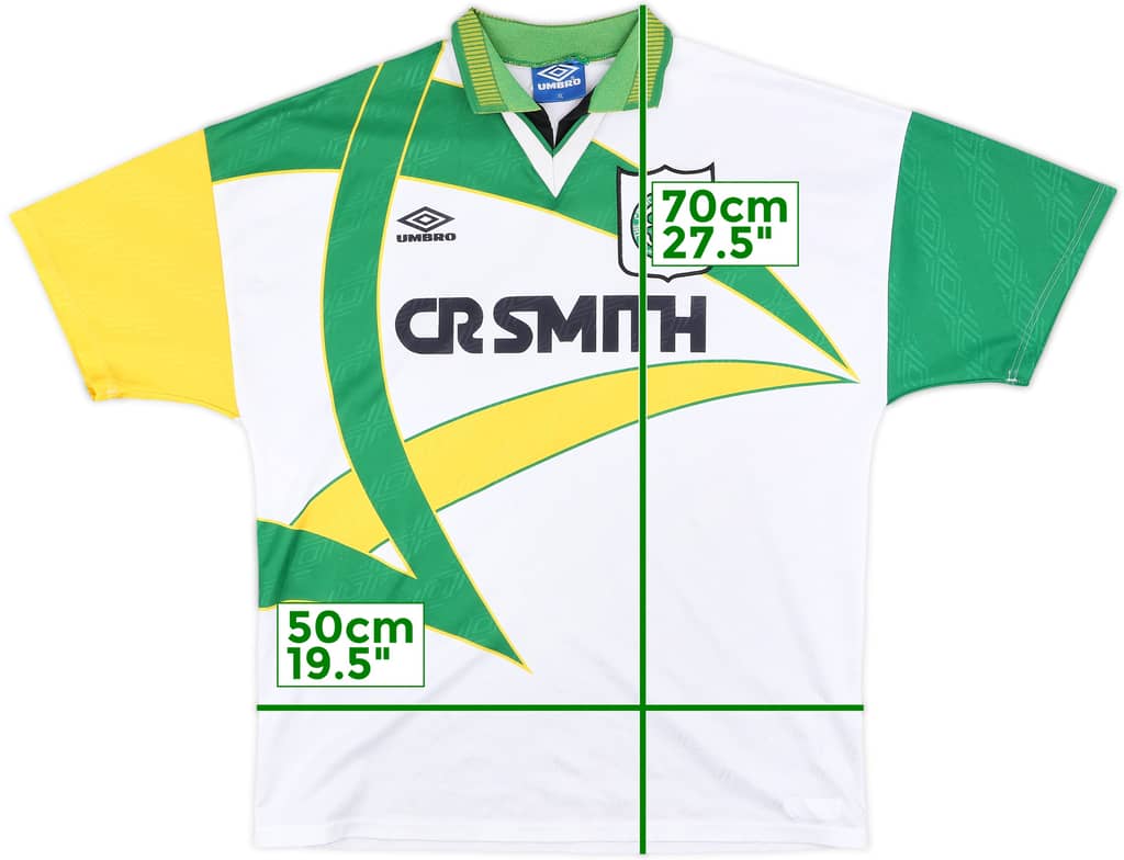 1994-95 Celtic Third Shirt - 8/10 - (XL)