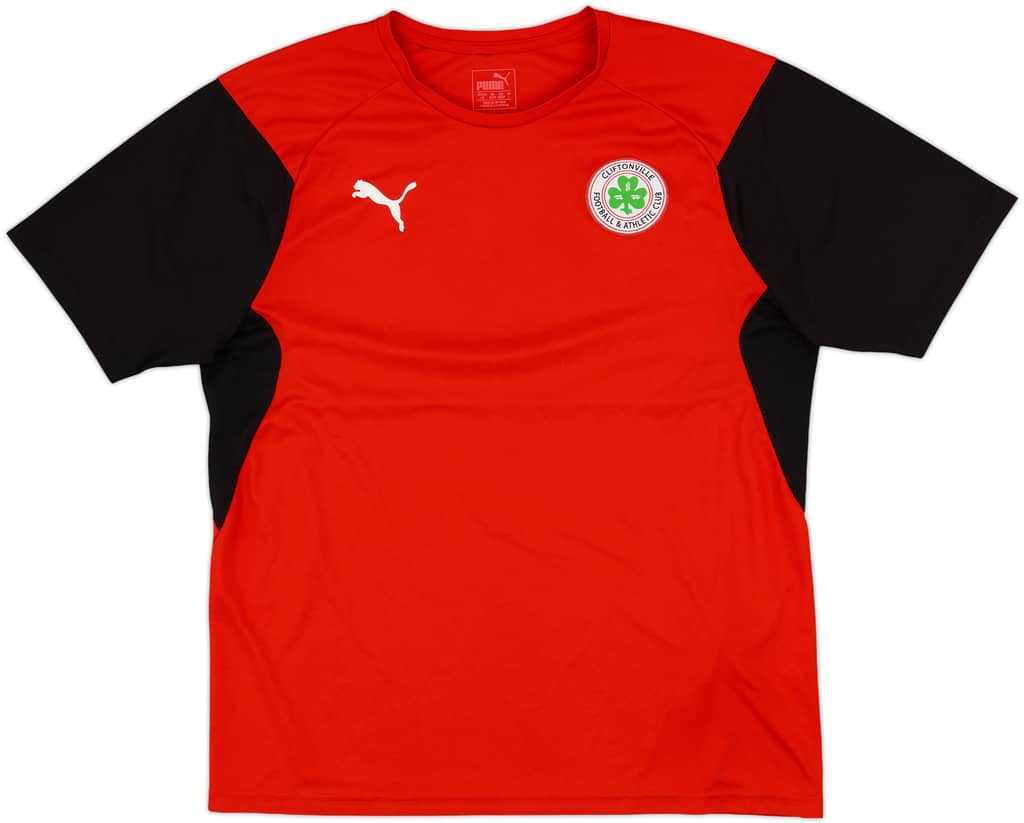 2018-19 Cliftonville Puma Training Shirt - 9/10 - (L)