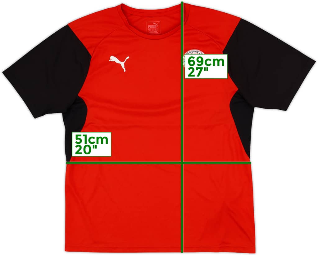 2018-19 Cliftonville Puma Training Shirt - 9/10 - (L)