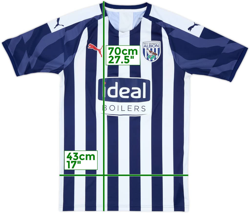 2019-20 West Brom Home Shirt - 6/10 - (S)