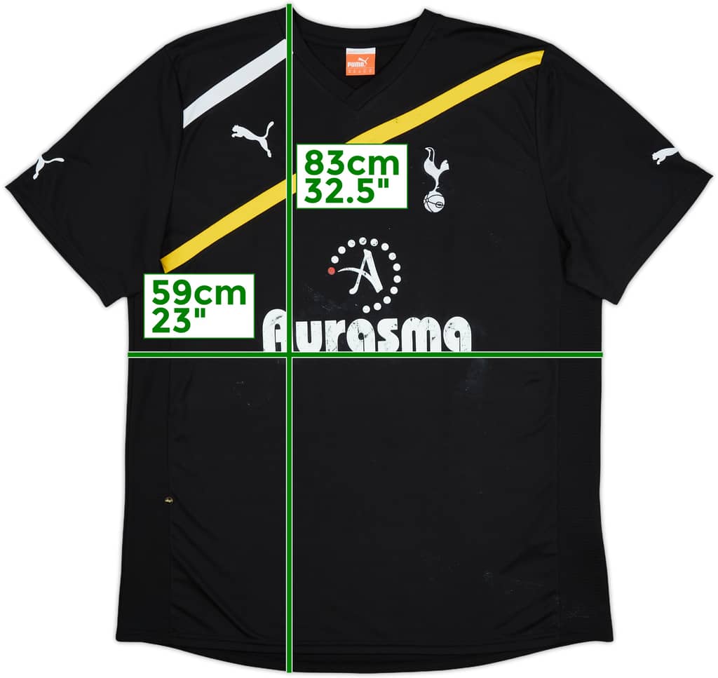 2011-12 Tottenham Third Shirt - 4/10 - (XL)