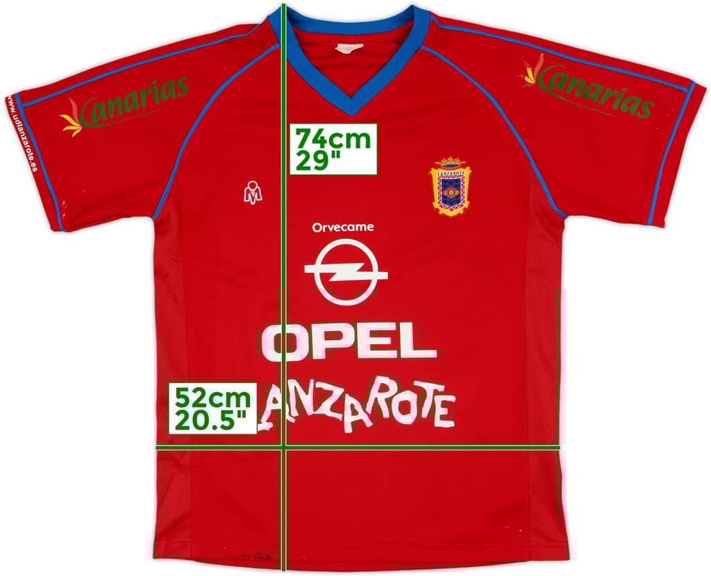 2005-06 Lanzarote Home Shirt - 7/10 - (M)
