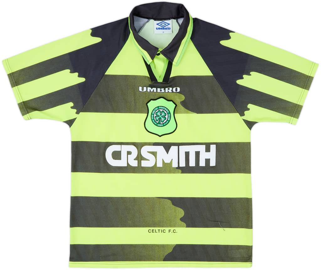 1996-97 Celtic Away Shirt - 8/10 - (M)