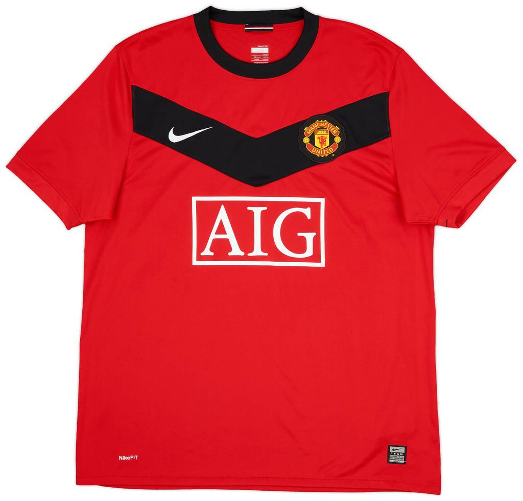 2009-10 Manchester United Home Shirt Rooney #10 - 8/10 - (S)