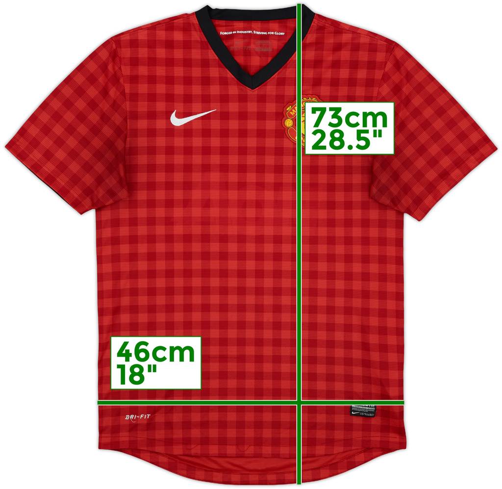 2012-13 Manchester United Home Shirt - 4/10 - (S)