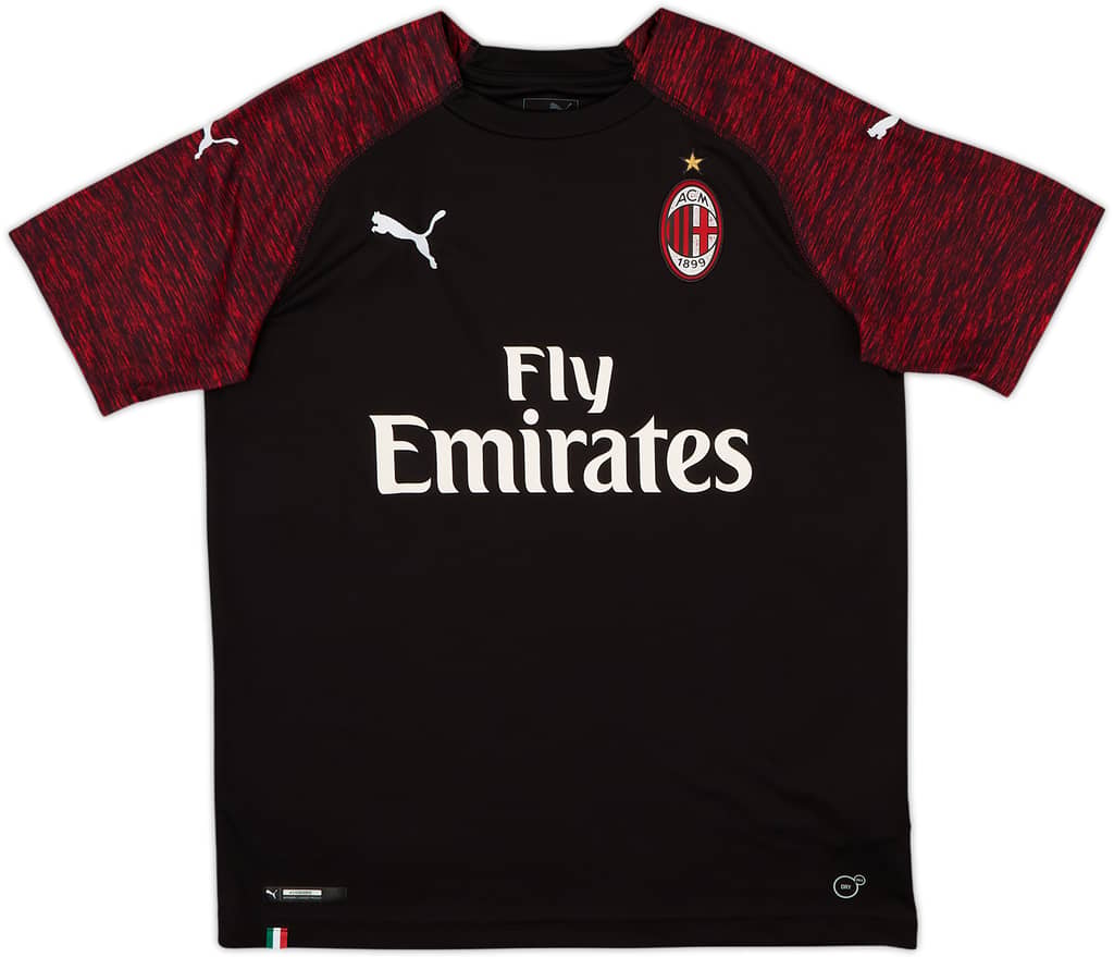 2018-19 AC Milan Third Shirt - 7/10 - (XL.Boys)