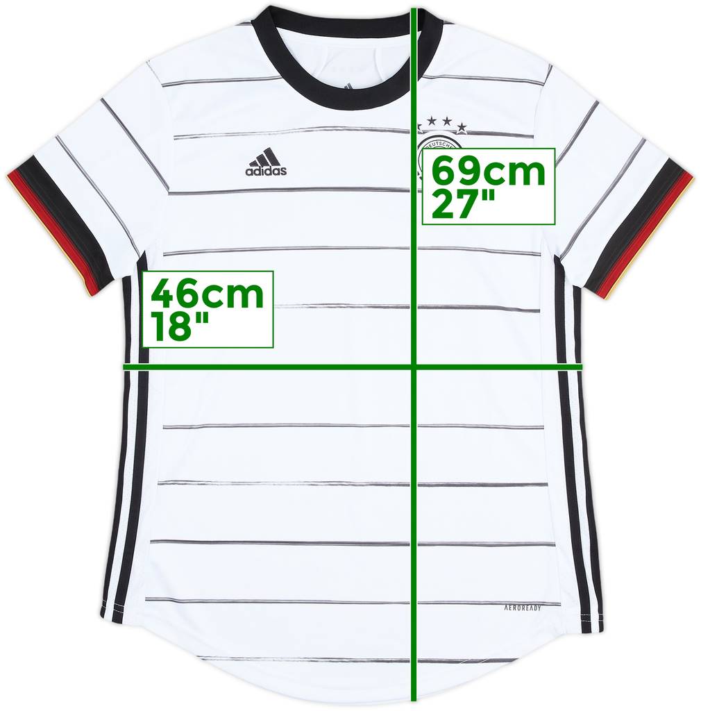 2020-21 Germany Home Shirt - 9/10 - (Women's M)