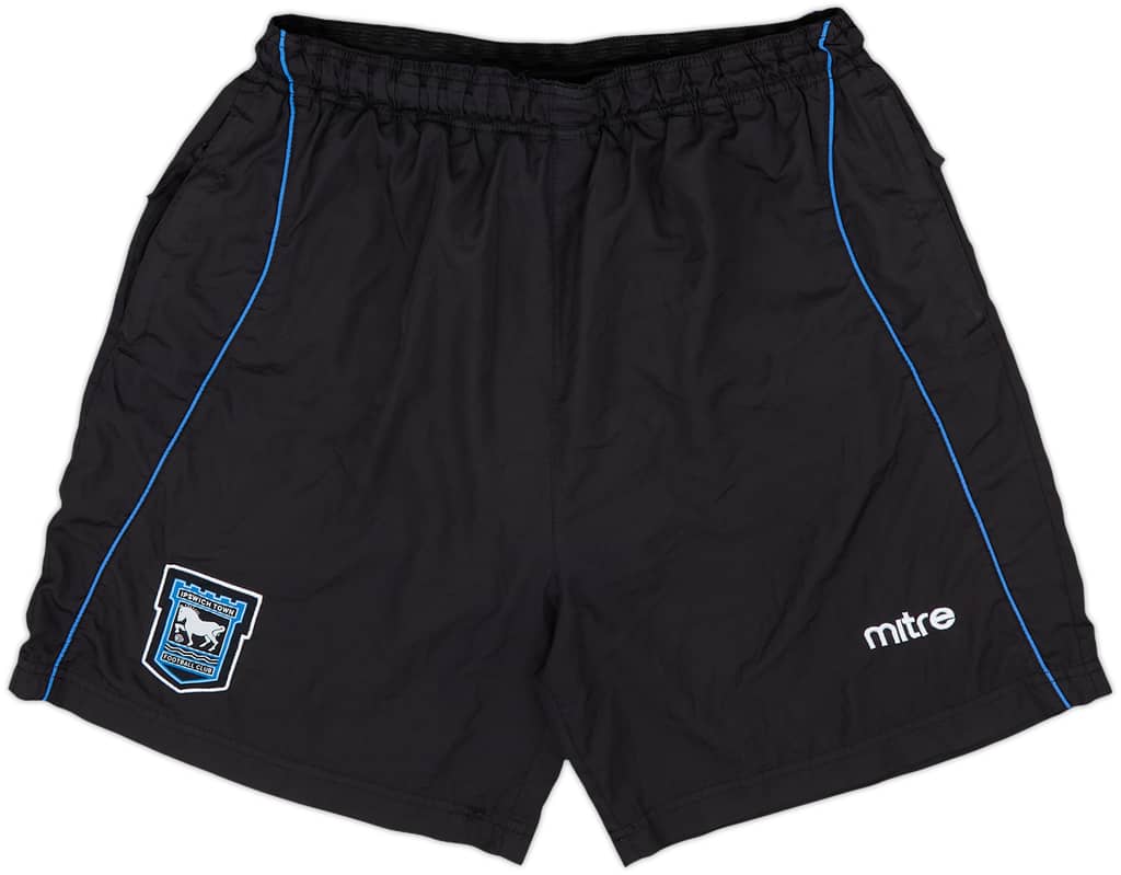 2008-09 Ipswich Mitre Training Shorts - 8/10 - (L)