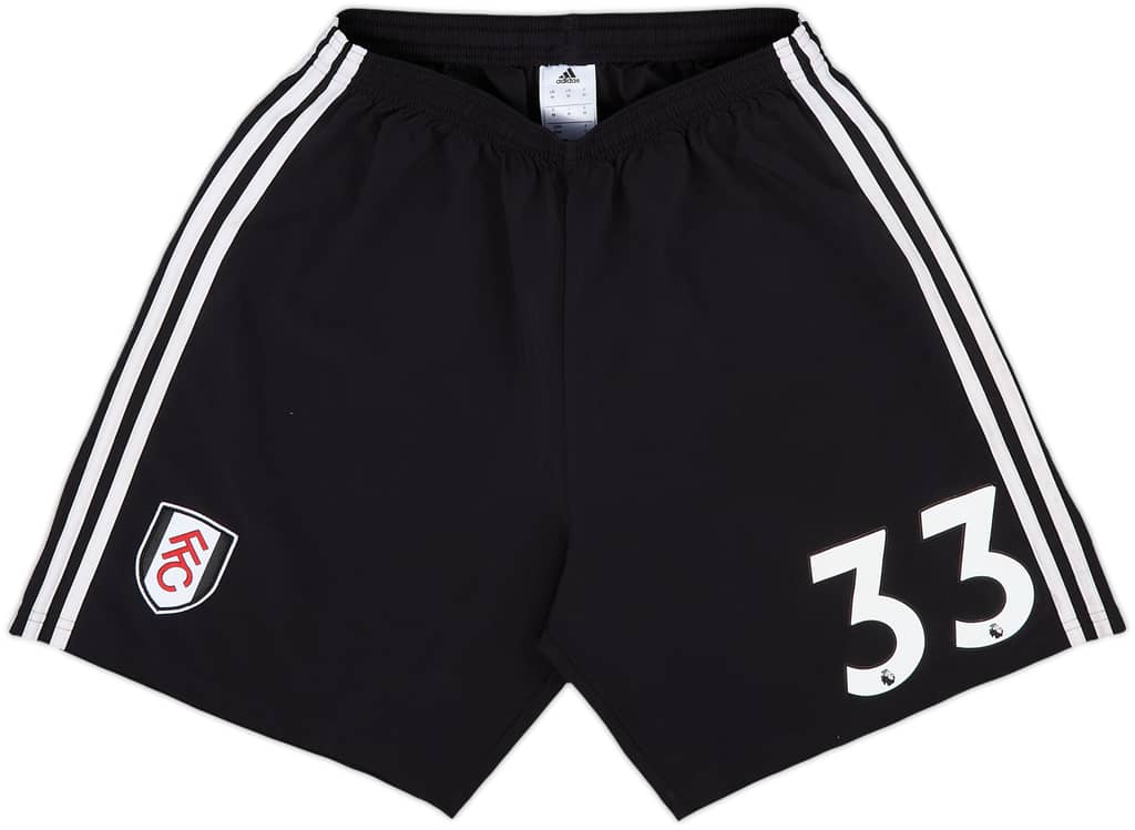 2018-19 Fulham Player Issue Home Shorts #33 - 6/10 - (M)