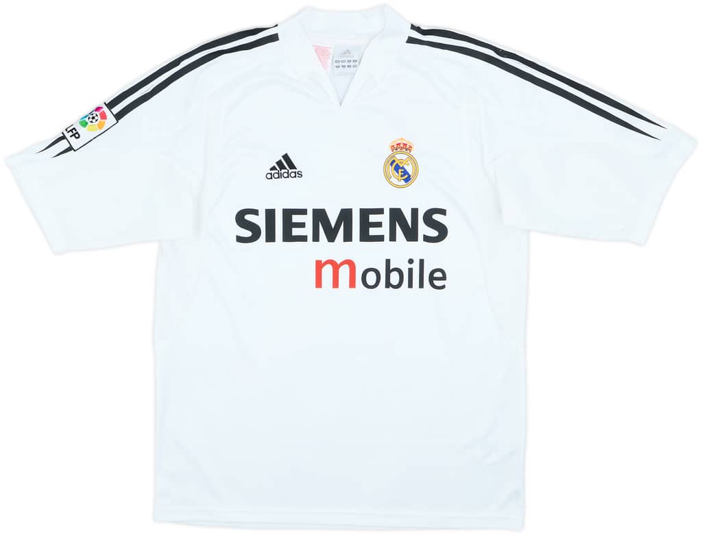 2004-05 Real Madrid Home Shirt - 4/10 - (XL.Boys)