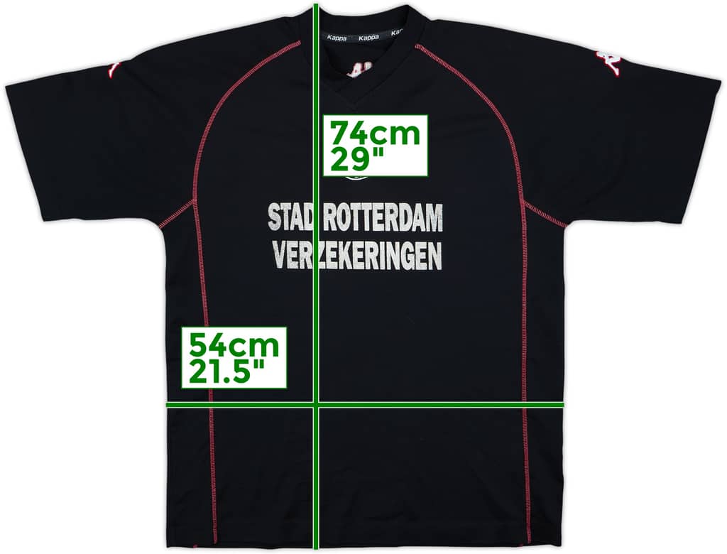 2002-03 Feyenoord Kappa Training Shirt - 6/10 - (L)