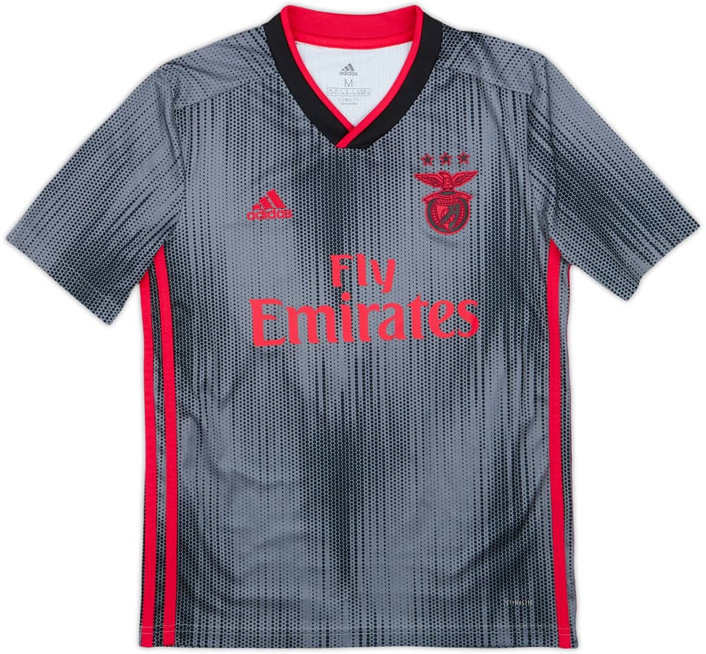 2019-20 Benfica Away Shirt - 9/10 - (M.Boys)