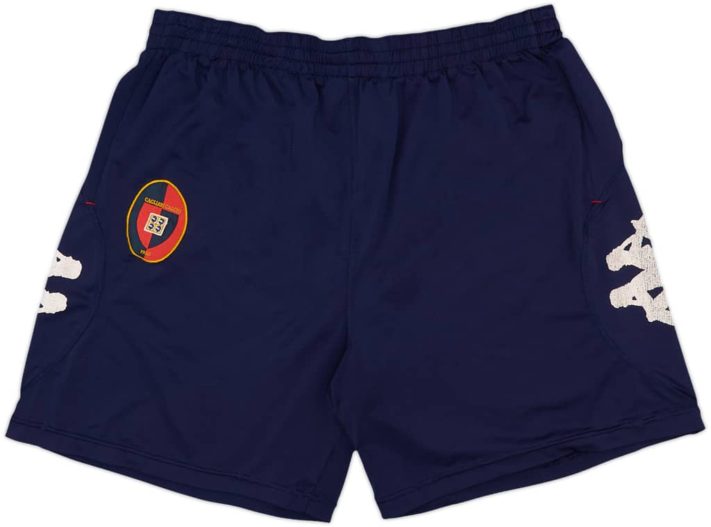 2013-14 Cagliari Home Shorts - 5/10 - (XL)