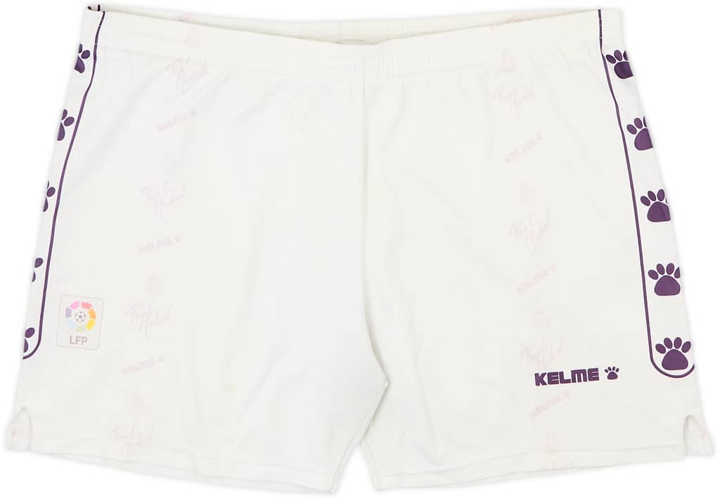 1996-97 Real Madrid Basic Home Shorts - 5/10 - (XL)
