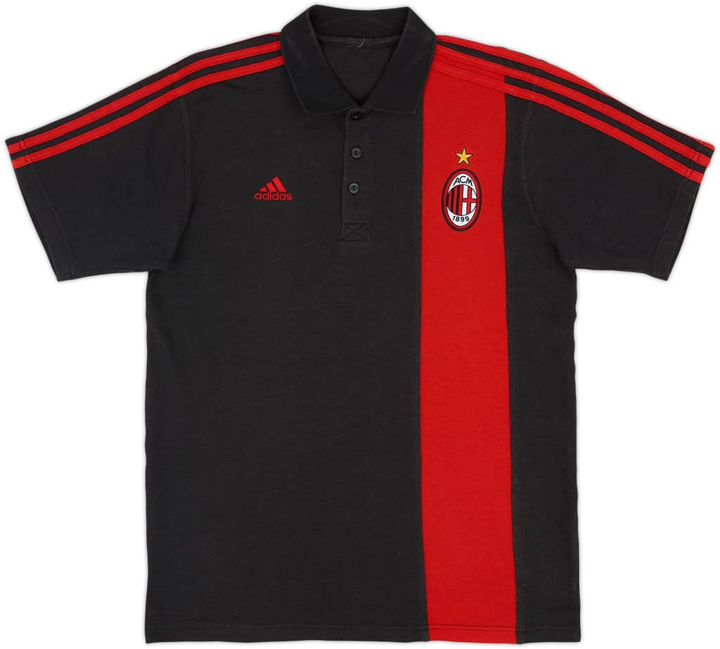 2005-06 AC Milan adidas Polo - 6/10 - (L)