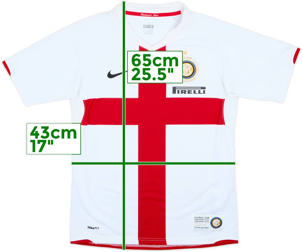 2007-08 Inter Milan Centenary Away Shirt - 6/10 - (L.Boys)