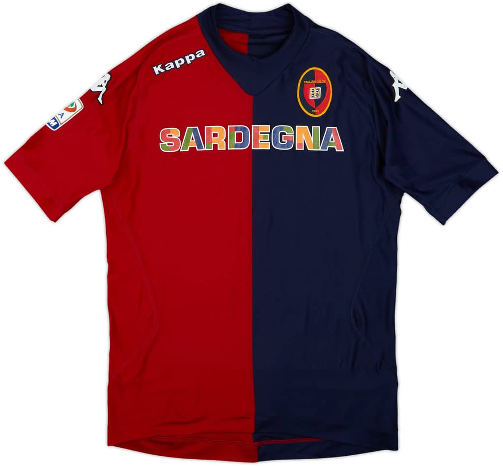 2011-12 Cagliari Home Shirt - 6/10 - (M)