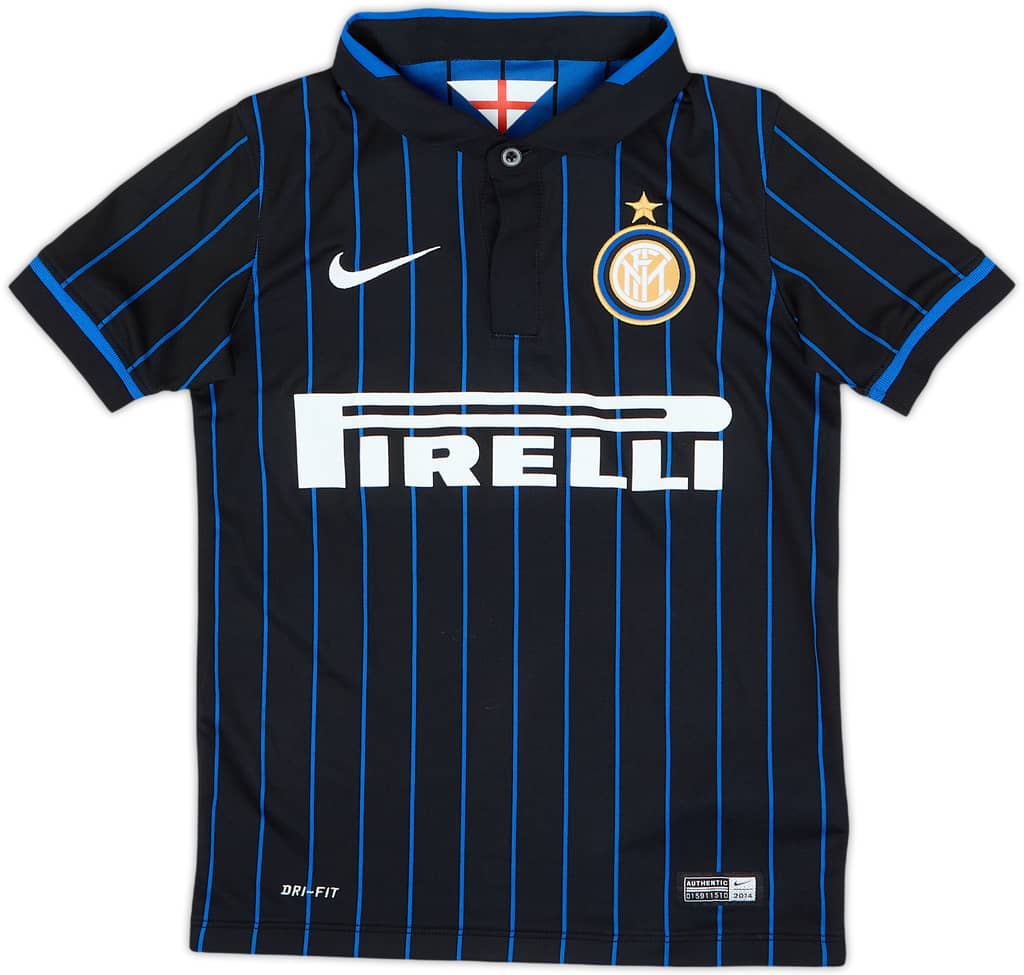 2014-15 Inter Milan Home Shirt - 8/10 - (7-8 Years)