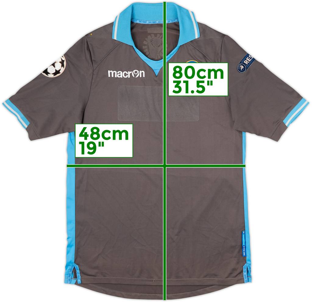 2011-12 Napoli Away Shirt - 4/10 - (M)