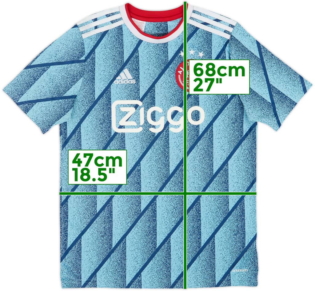 2020-21 Ajax Camiseta de Visitante - 6/10 - (XL.Boys)