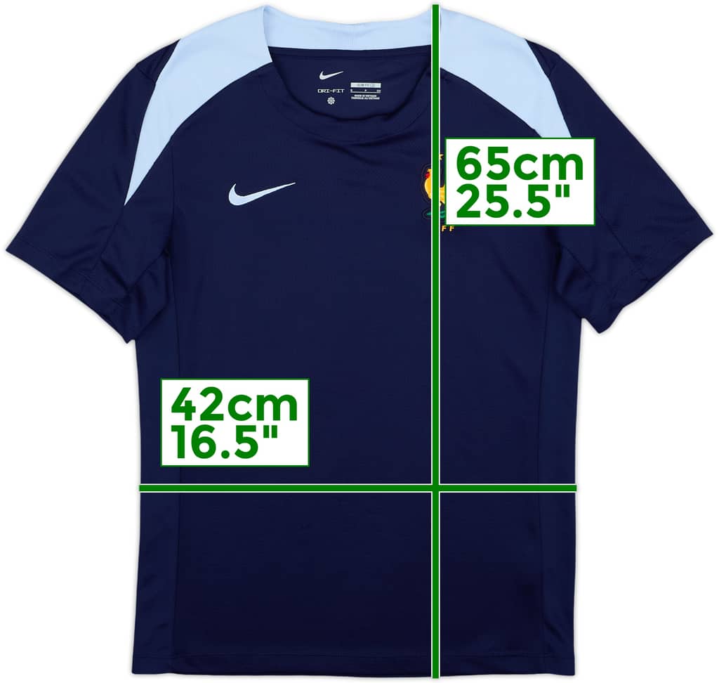 2024-25 France Nike Training Shirt - 8/10 - (S)