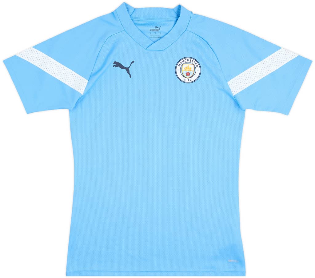 2021-22 Manchester City Puma Training Shirt - 9/10 - (S)