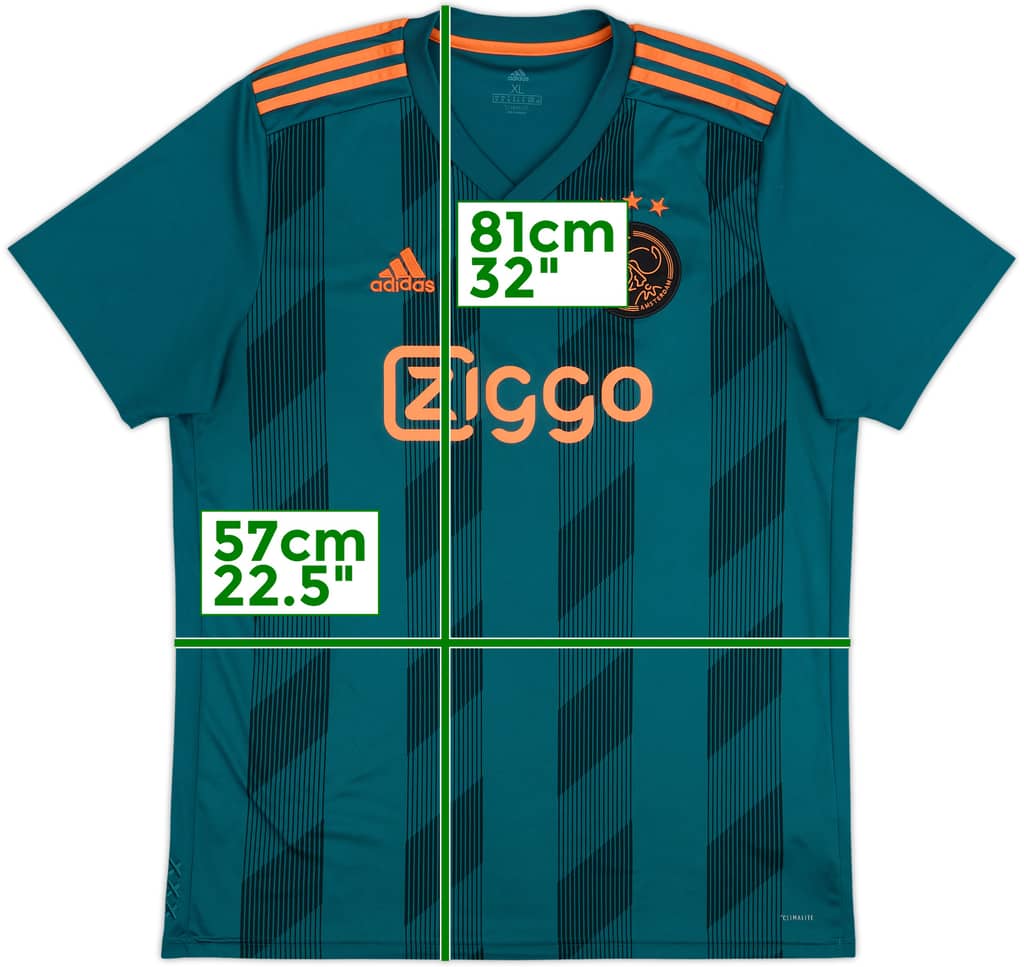 2019-20 Ajax Away Shirt - 9/10 - (XL)