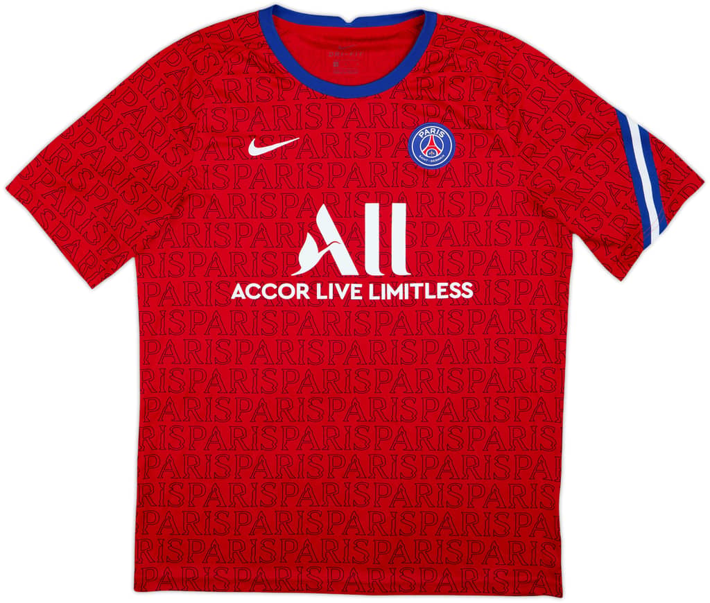 2020-21 Paris Saint-Germain Nike Training Shirt - 8/10 - (L)