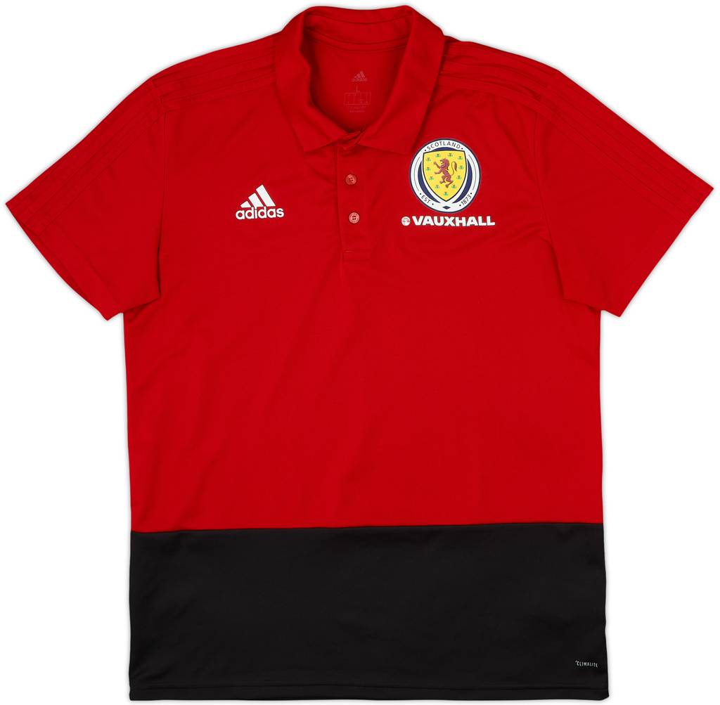 Polo adidas de Scotland 2017-18 - 8/10 - (L)