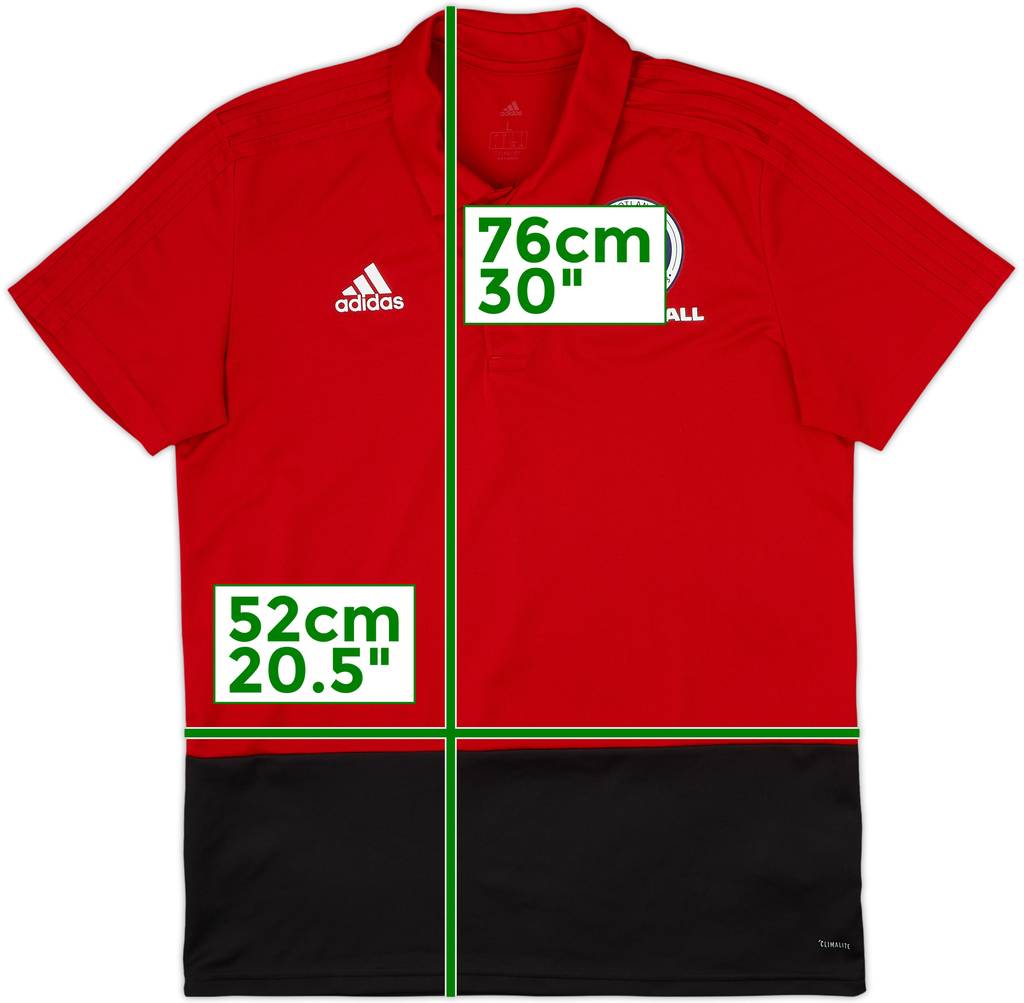 Polo adidas de Scotland 2017-18 - 8/10 - (L)