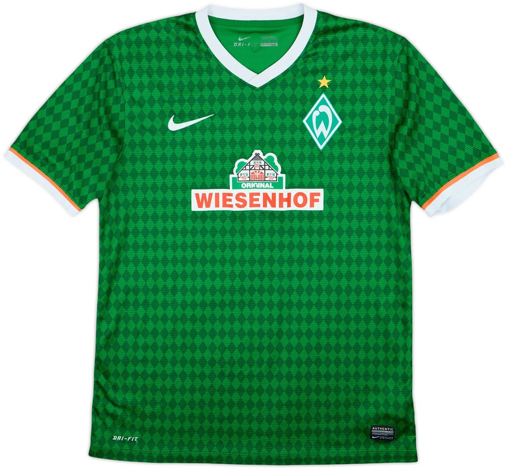 2013-14 Werder Bremen Home Shirt - 6/10 - (M)