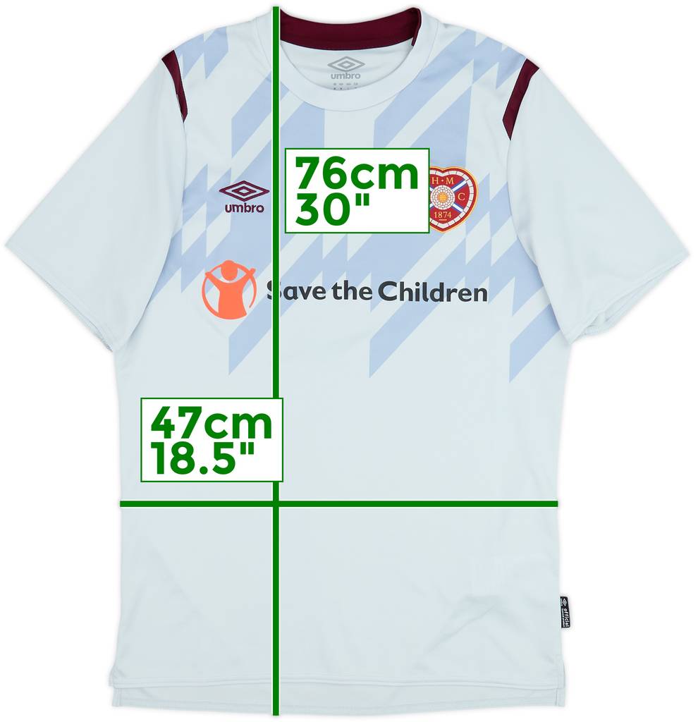2019-20 Hearts Away Shirt - 6/10 - (M)