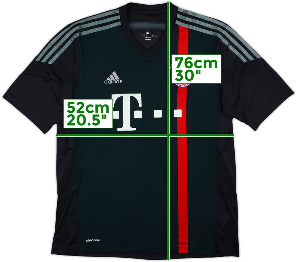 2014-15 Bayern Munich Third Shirt - 5/10 - (L)