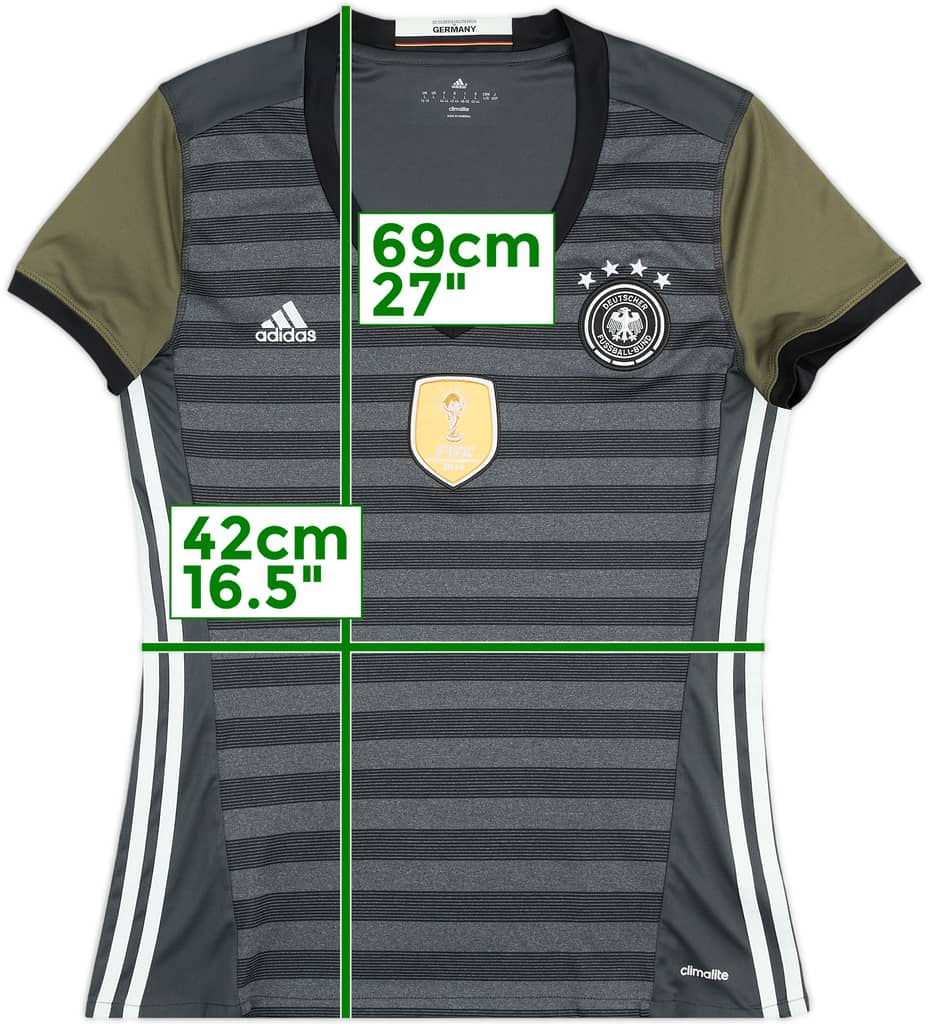 2015-17 Germany Away Shirt - 9/10 - (Women's L)