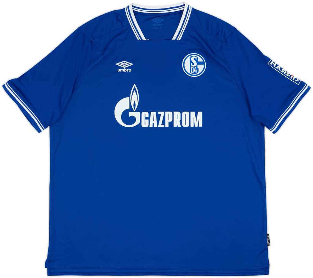 2020-21 Schalke Home Shirt - 8/10 - (4XL)