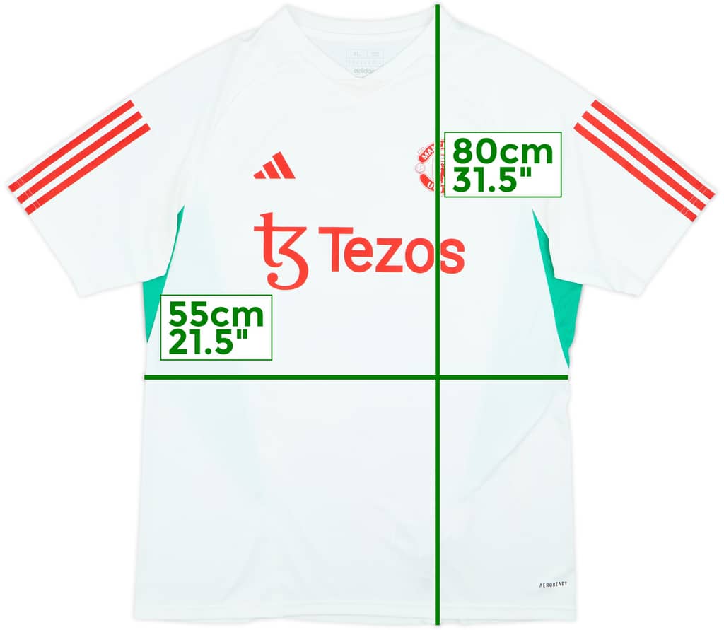 2023-24 Manchester United adidas Training Shirt - 10/10 - (XL)