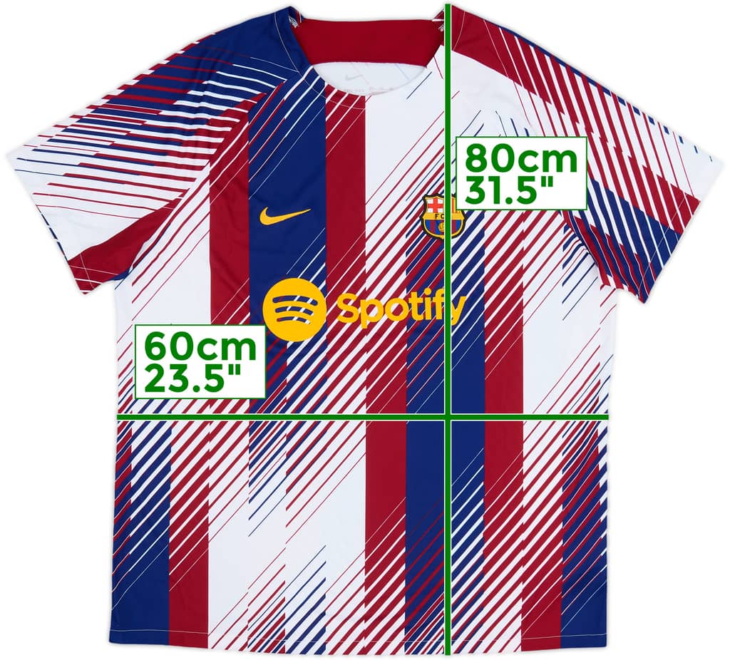 Camiseta de entrenamiento Nike del Barcelona 2023-24 - 9/10 - (XXL)