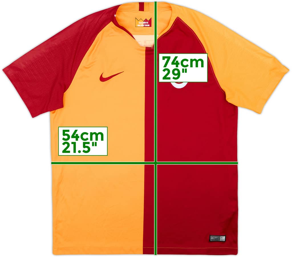 2018-19 Galatasaray Home Shirt - 8/10 - (L)