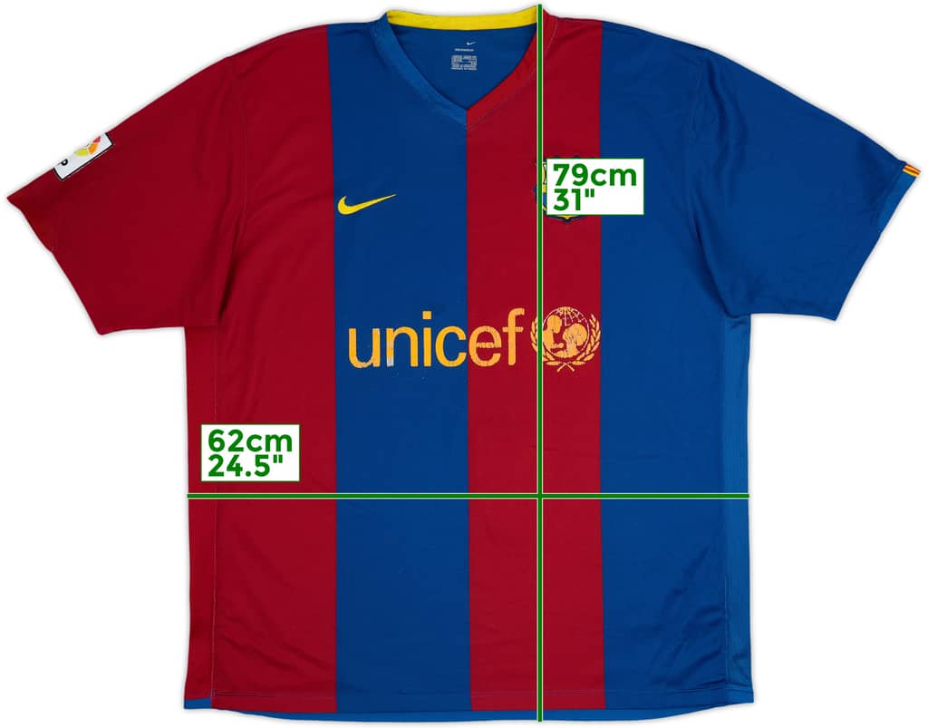 2006-07 Barcelona Home Shirt - 5/10 - (XXL)