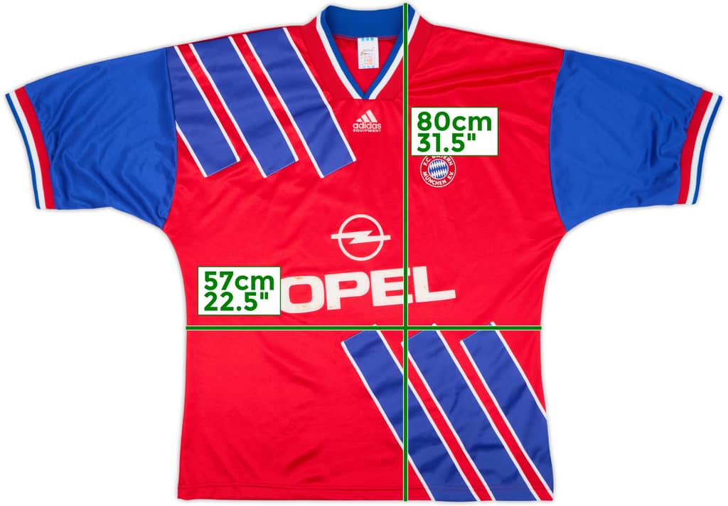 1993-95 Bayern Munich Home Shirt - 6/10 - (XL)