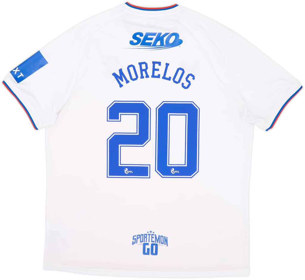 2022-23 Rangers Away Shirt Morelos #20