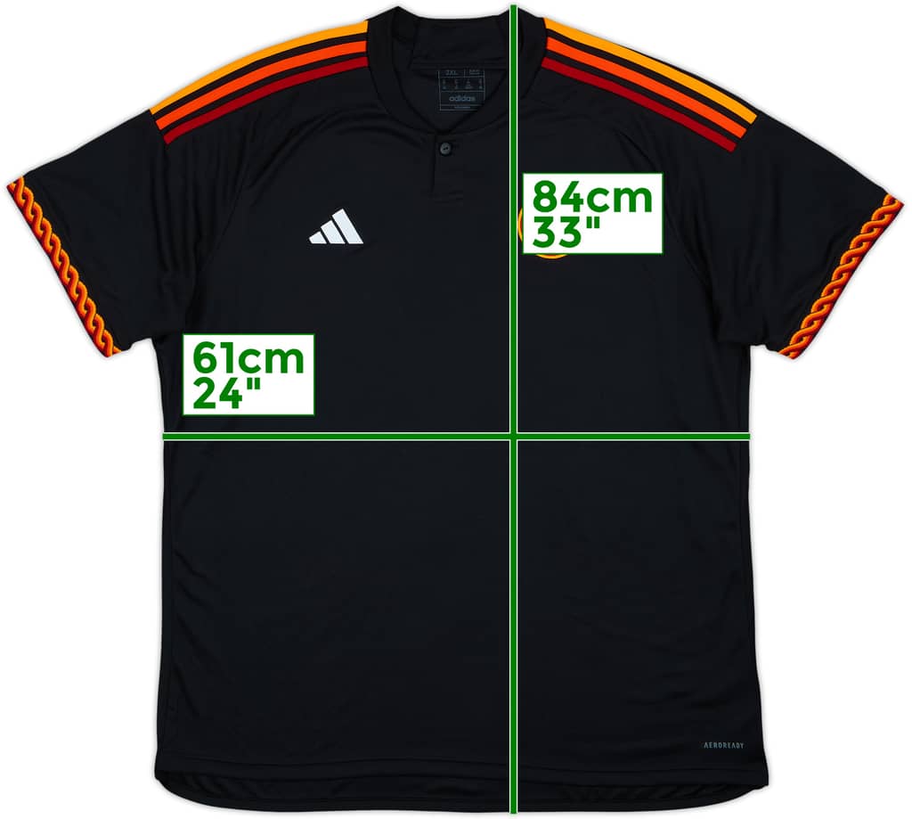 2023-24 Roma Third Shirt - 10/10 - (XXL)