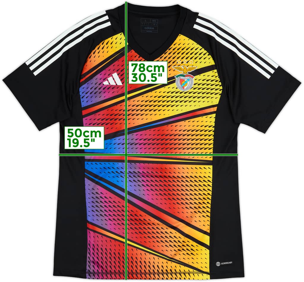 2023-24 Benfica adidas Training Shirt - 10/10 - (L)