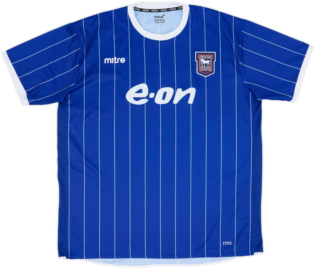 2007-08 Ipswich Home Shirt - 8/10 - (3XL)