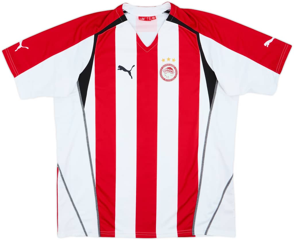 2005-06 Olympiakos Camiseta Local - 6/10 - (XXL)