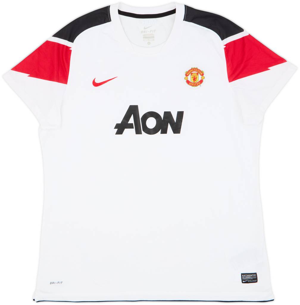 2010-12 Manchester United Away Shirt - 8/10 - (Women's XL)